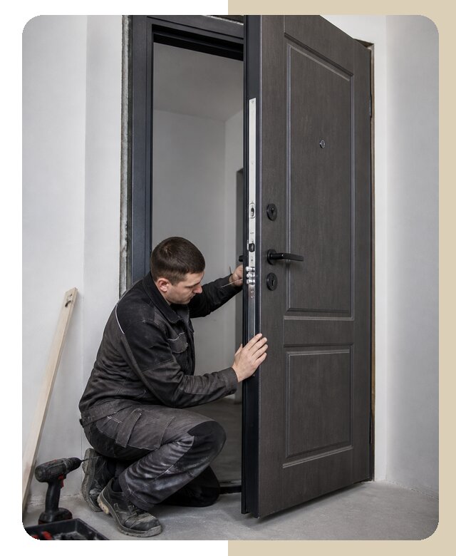 Установка утепленной двери в Череповце по цене от 5622 р. | ДвериЛегко-Чрп